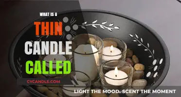 Exploring the Delicate World of Thin Candles: What Are They Called?