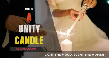 Unity Candles: Symbolizing the Union of Two Families