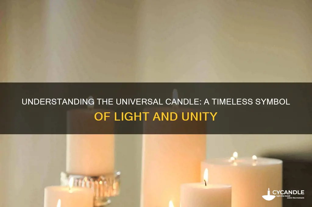 what is a universal candle