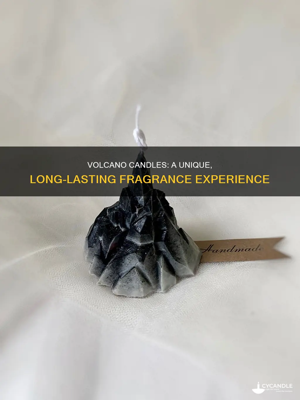 what is a volcano candle