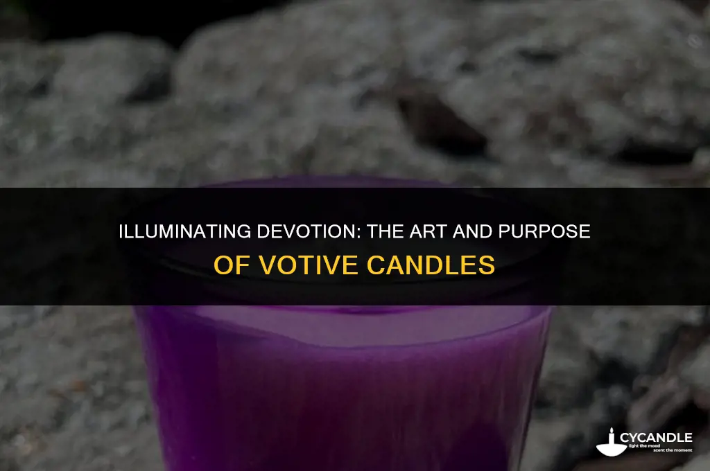 what is a votive cande