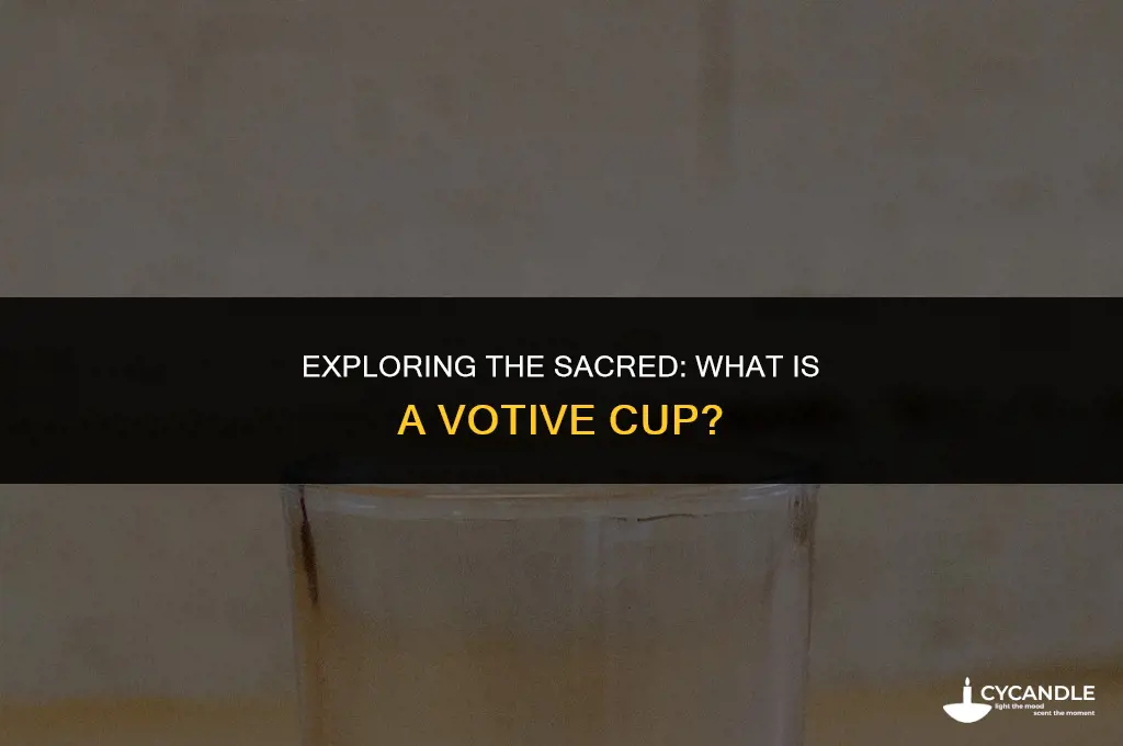 what is a votive cup
