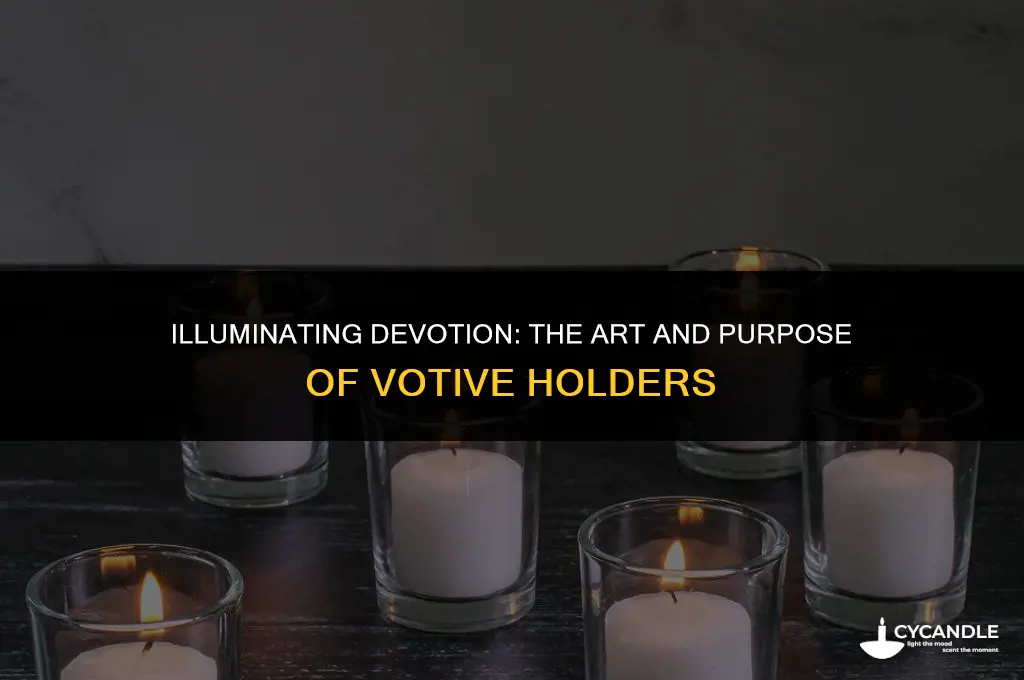 what is a votive holder