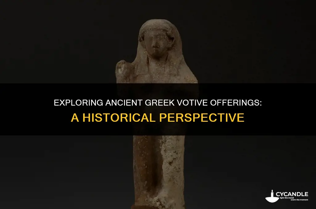 what is a votive offering in ancient greece