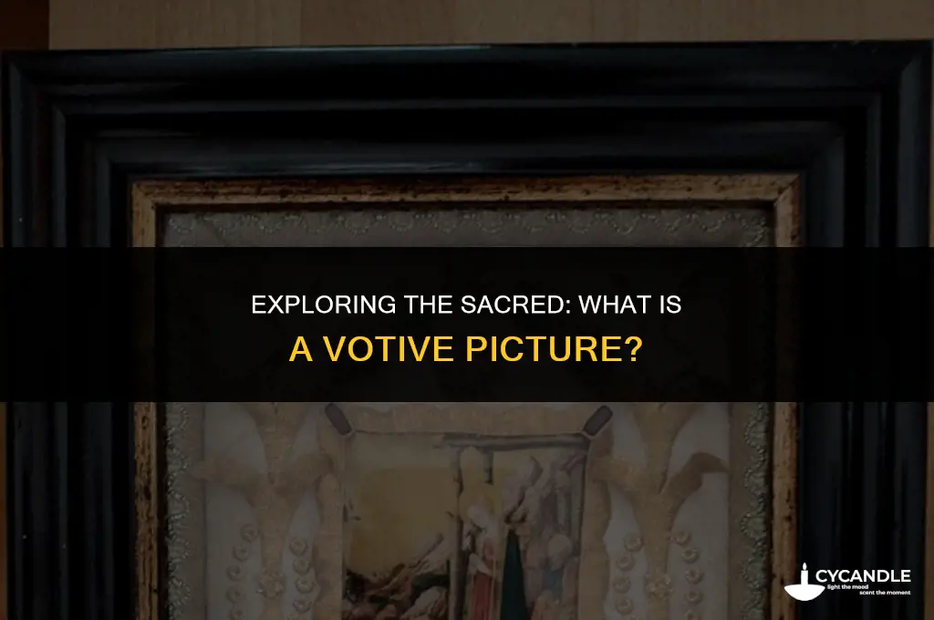 what is a votive picture