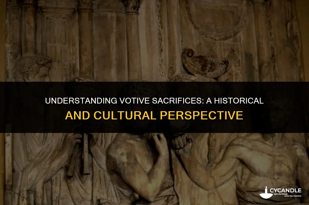 what is a votive sacrifice
