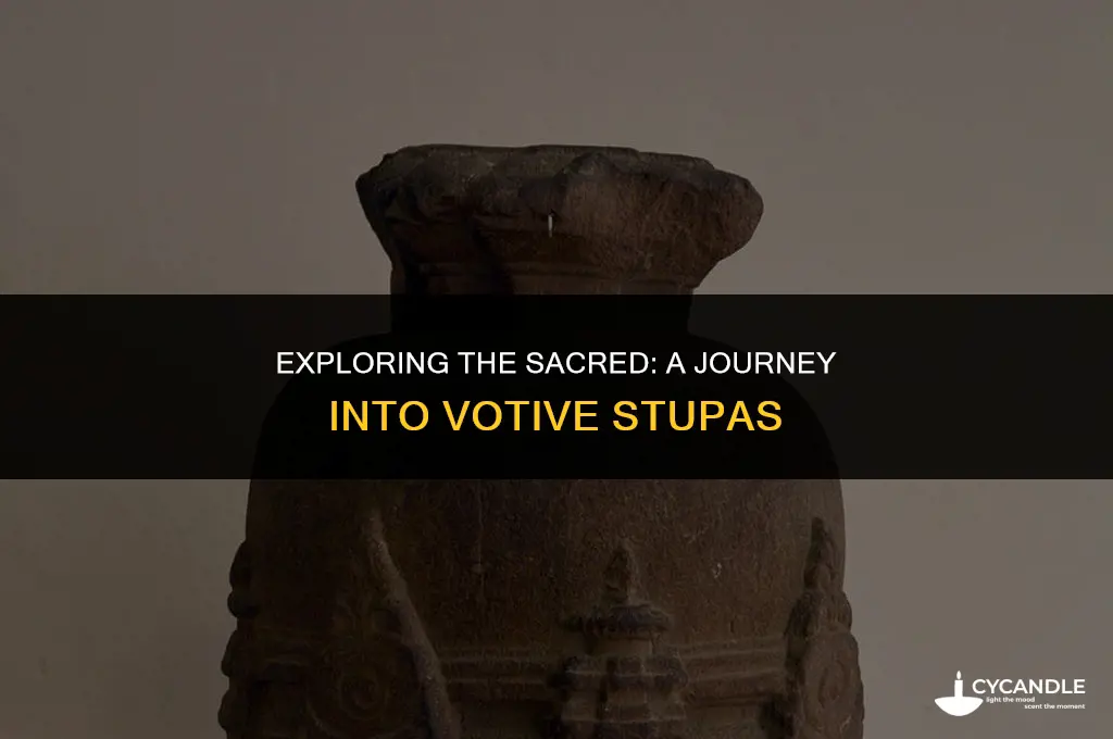 what is a votive stupa