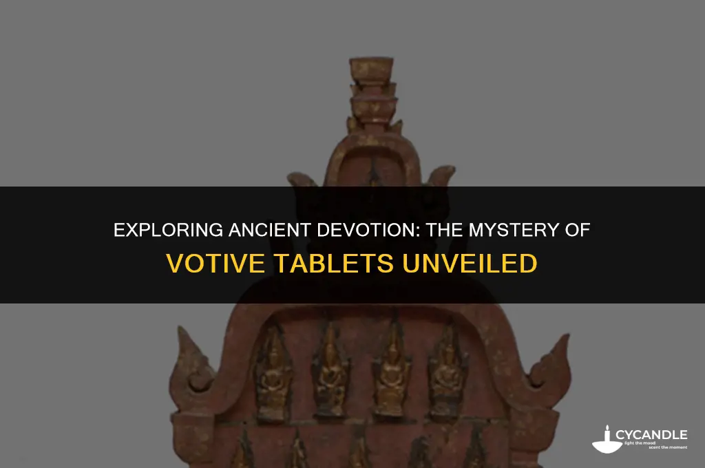 what is a votive tablet