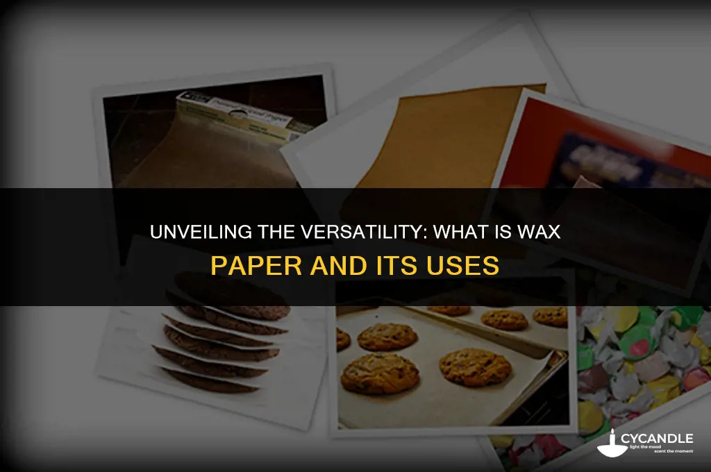 what is a wax paper