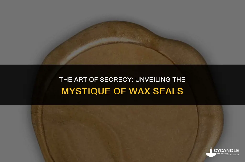 what is a wax seal