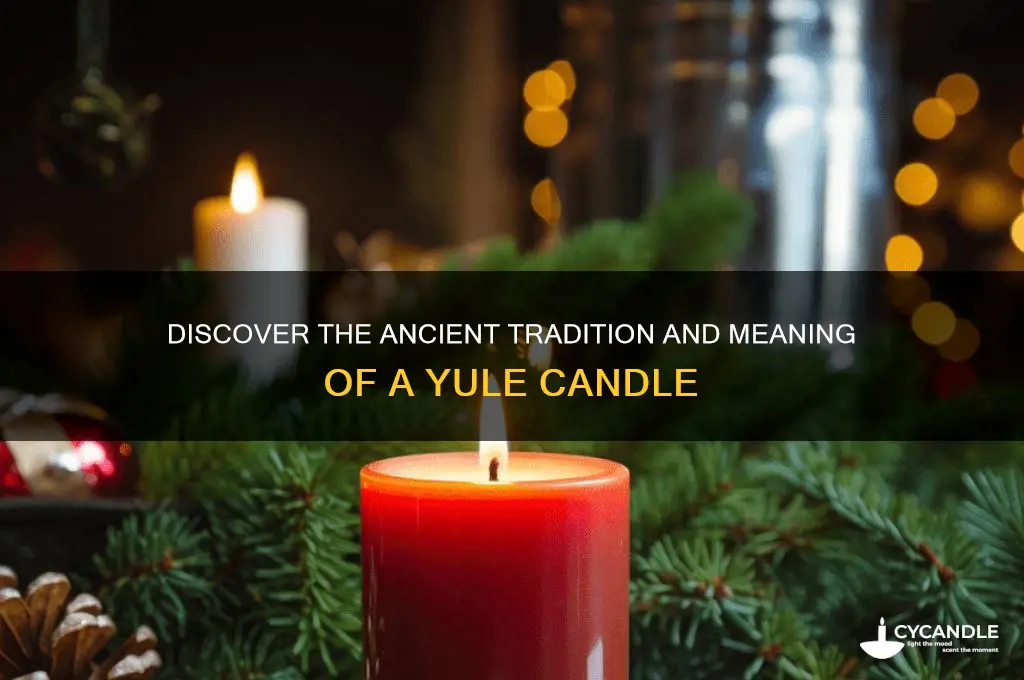 what is a yule candle