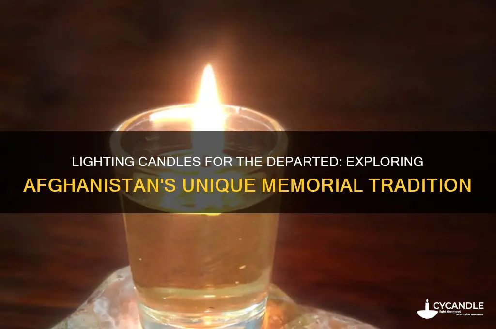 what is afghan celebration that lights candles for the dead