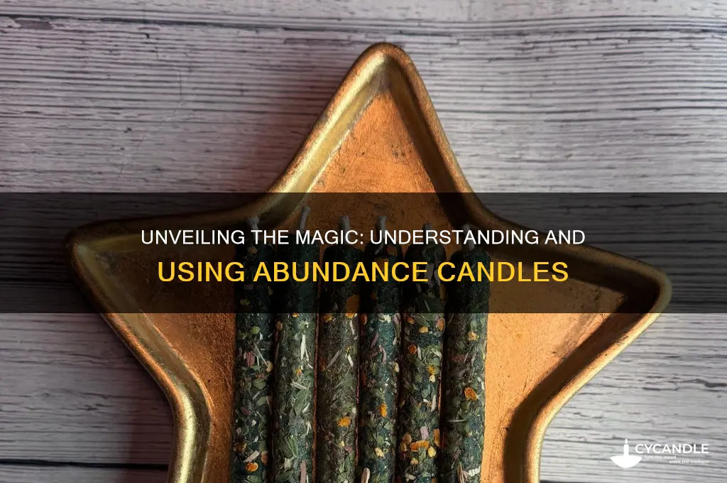 what is an abundance candle