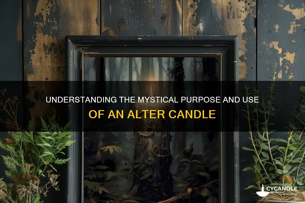 what is an alter candle