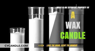 Understanding Extensive Properties: Exploring Wax Candles' Mass and Volume