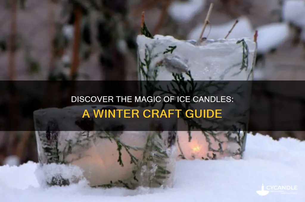 what is an ice candle