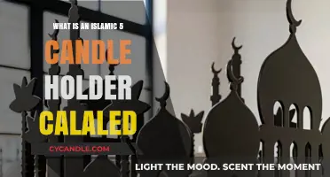 Understanding the Islamic 5-Candle Holder: Its Name and Significance