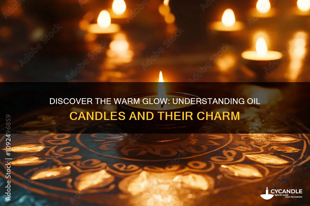 what is an oil candle