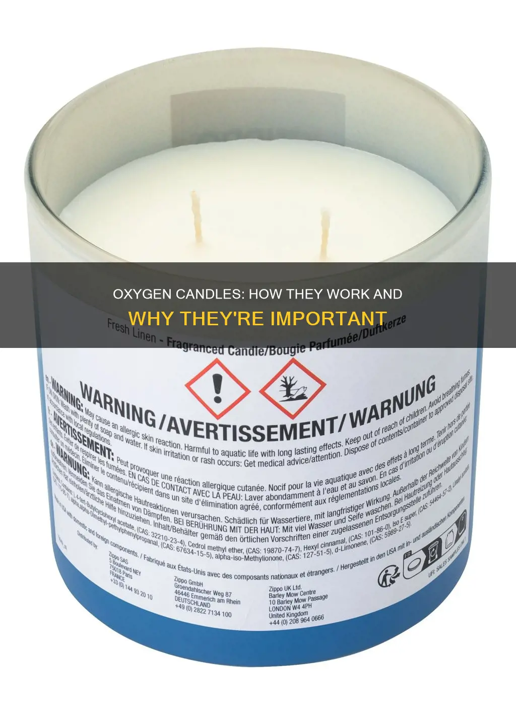 what is an oxygen candle