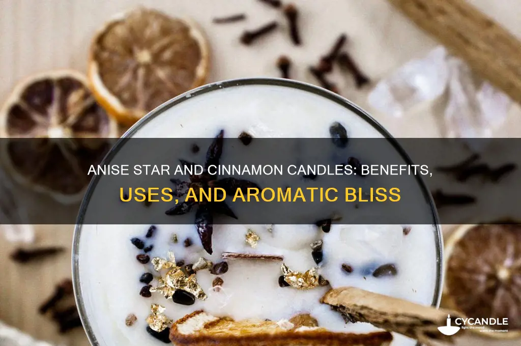 what is anise star and cinnamon candle good for