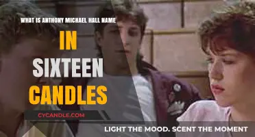 Anthony Michael Hall's Iconic Sixteen Candles Character Name Revealed