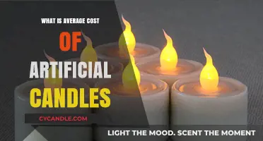 Exploring the Average Cost of Artificial Candles: A Budget-Friendly Guide