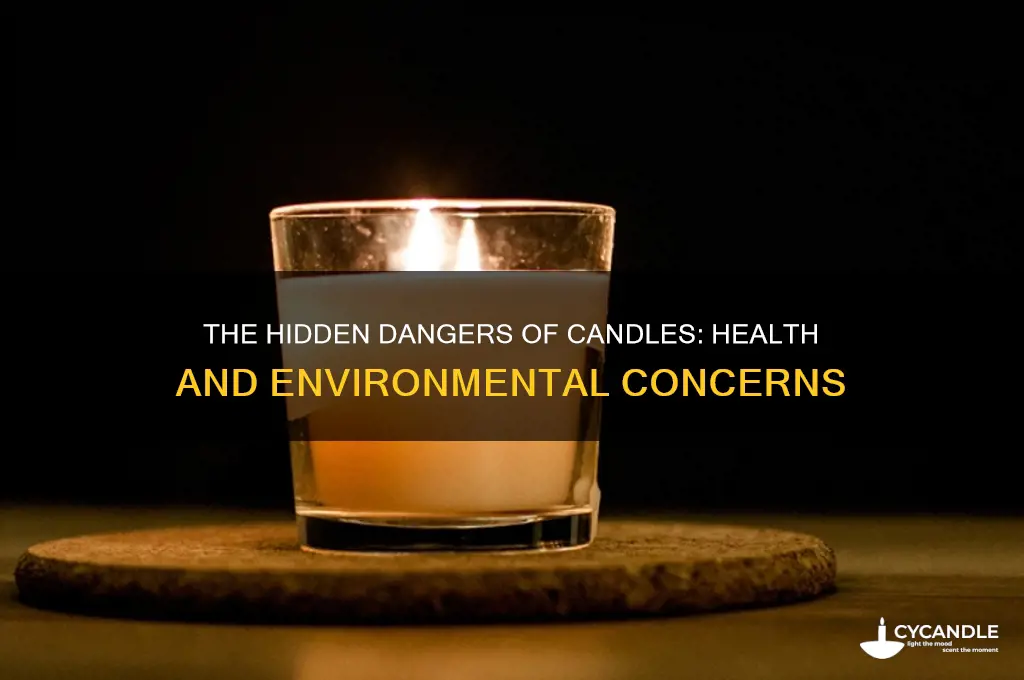 what is bad about candles