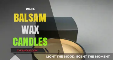 Discover the Natural Glow: What Are Balsam Wax Candles?