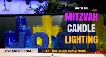 Understanding the Bar Mitzvah Candle Lighting Tradition and Its Meaning
