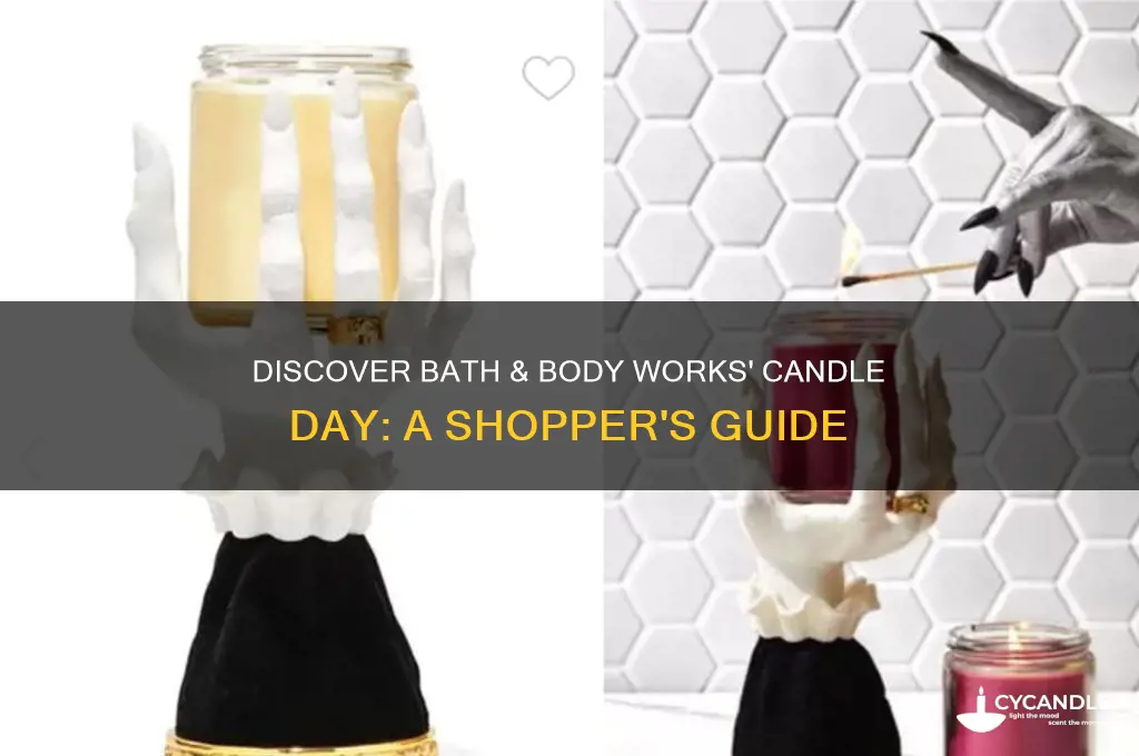 what is bath and body candle day