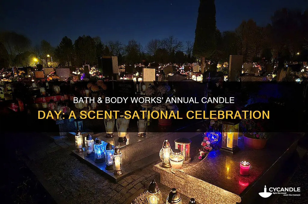 what is bath and body works annual candle day