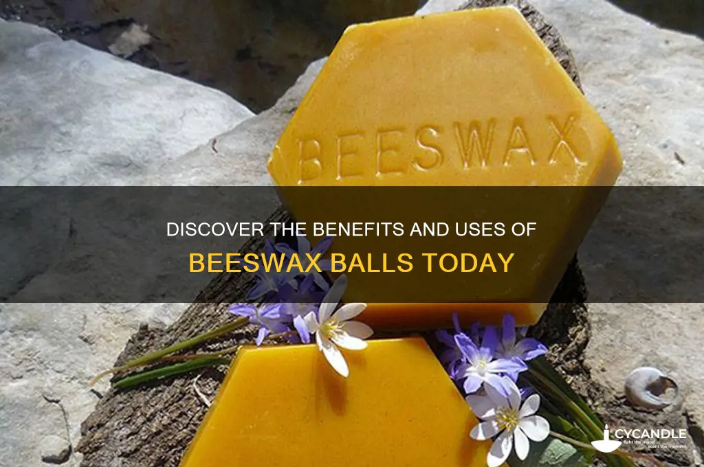 what is beeswax balls