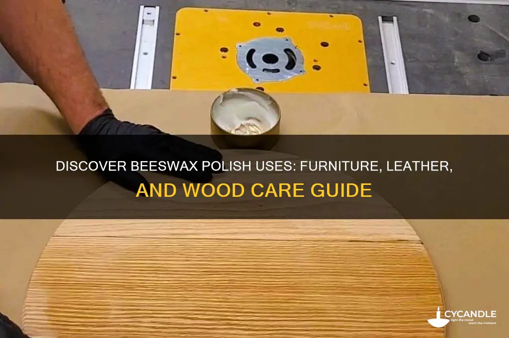 what is beeswax polish used for