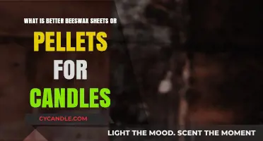 Beeswax Sheets vs. Pellets: Which is Best for Candle Making?