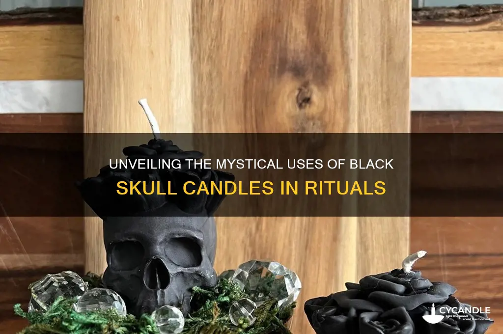 what is black skull candle used for