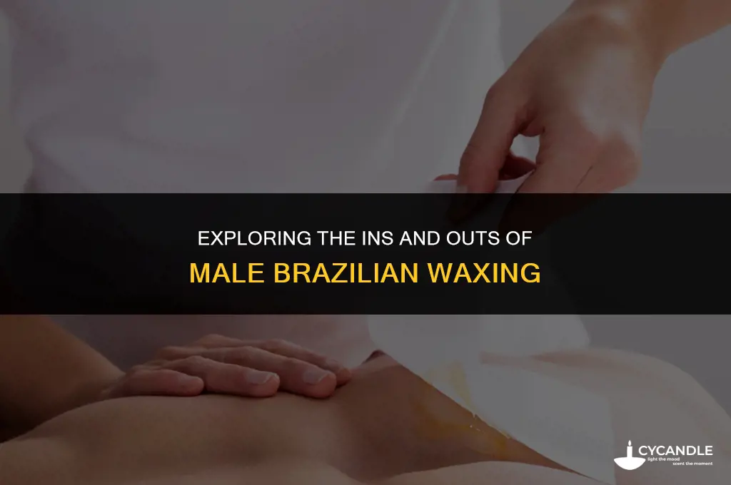 what is brazilian wax male