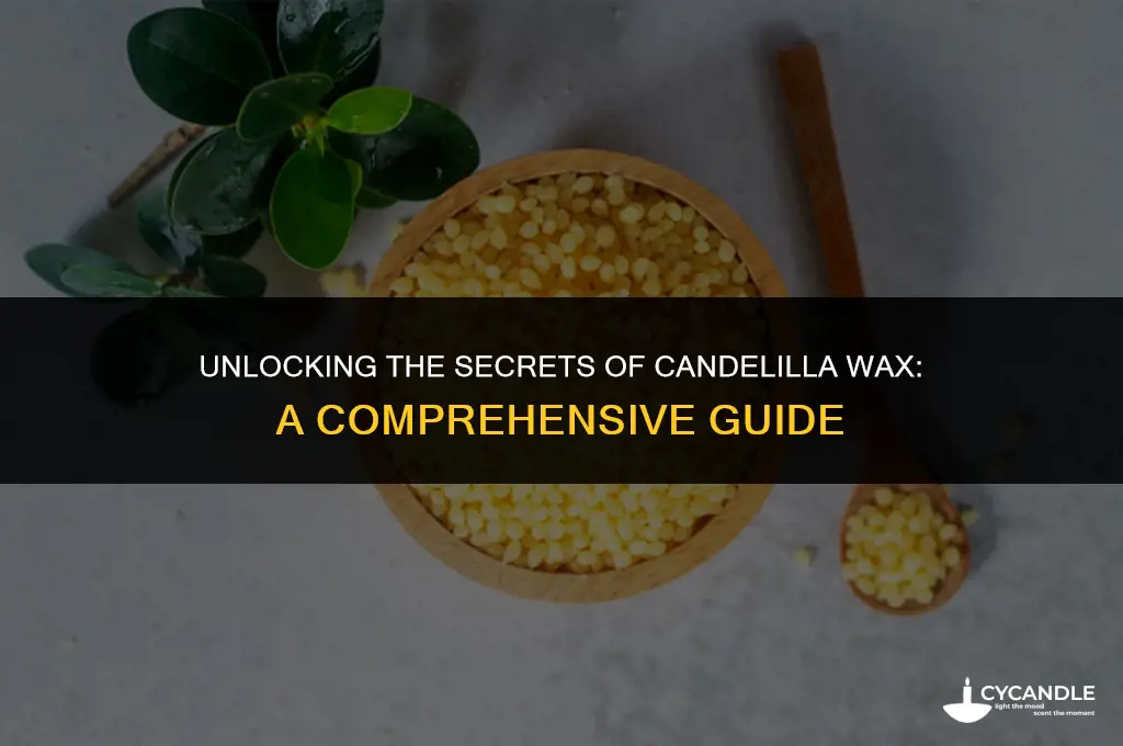 what is candelilla wax