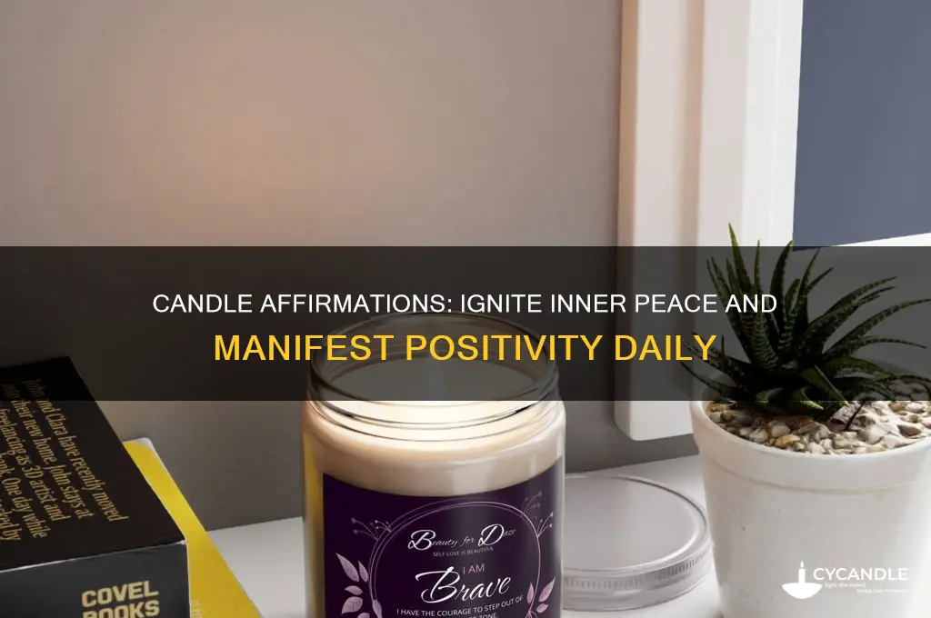 what is candle affirmations