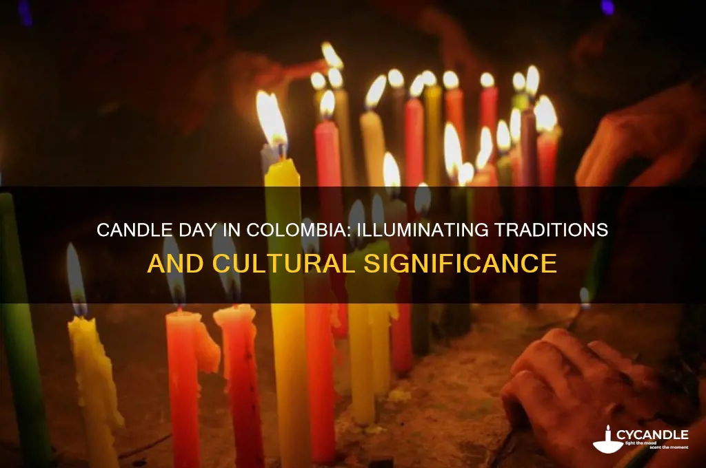 what is candle day in colombia