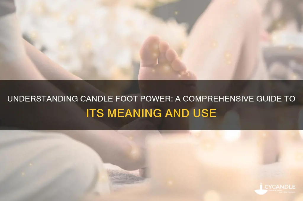 what is candle foot power