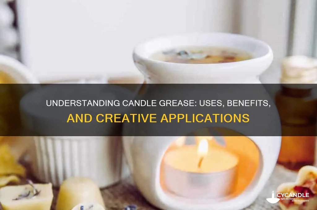 what is candle grease