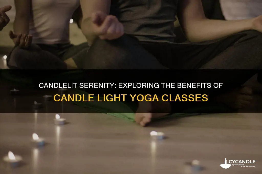 what is candle light yoga class