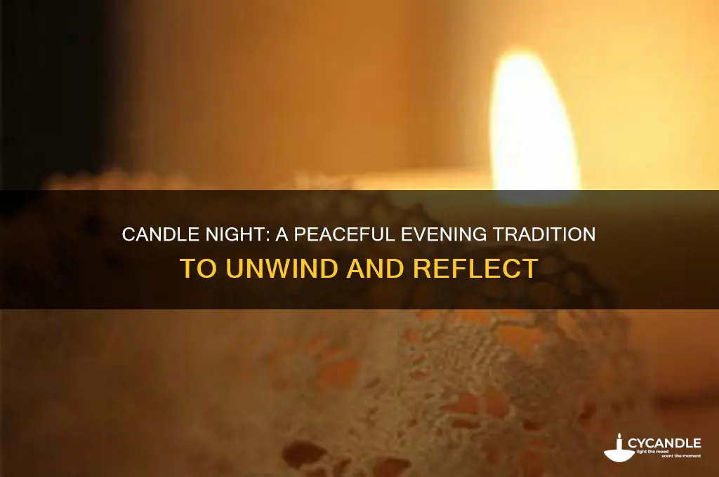 what is candle night