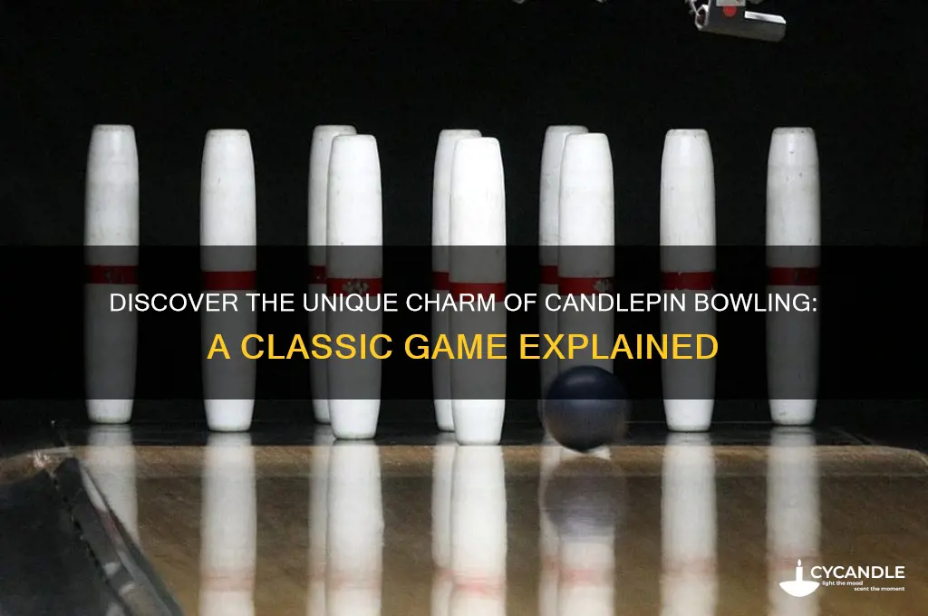 what is candle pin bowling