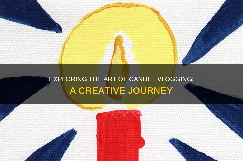 what is candle vlogging