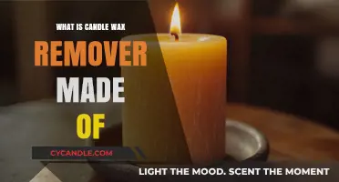 Discover the Ingredients in Effective Candle Wax Remover Solutions