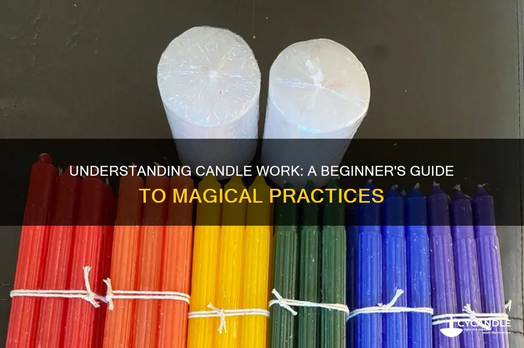 what is candle woek
