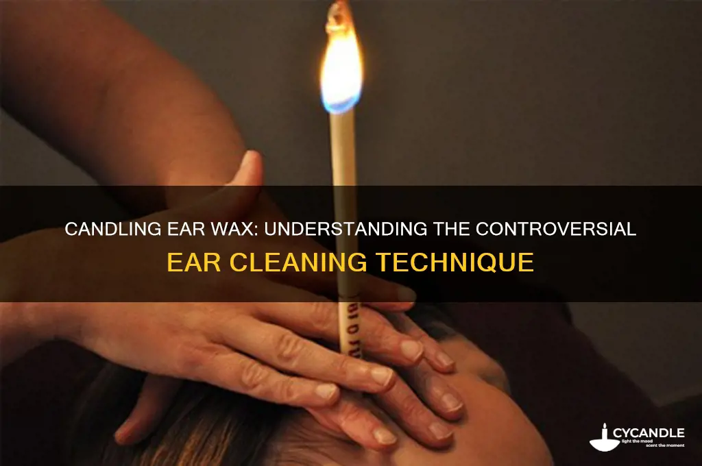 what is candling ear wax