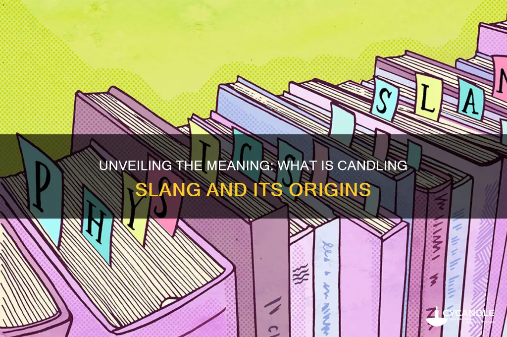 what is candling slang