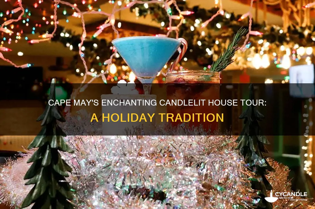 what is cape may candle lit house tour